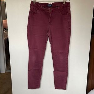 Old Navy Rockstar Magenta Jeans